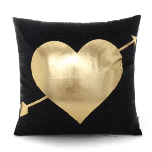 Coussin Noir doré Mon or est chic Style 5 | SUBLIMATION