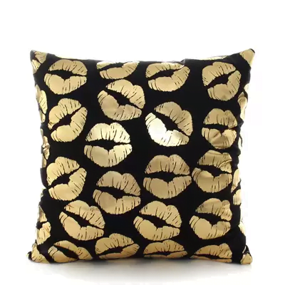 Coussin Noir doré Mon or est chic Style 9 | SUBLIMATION